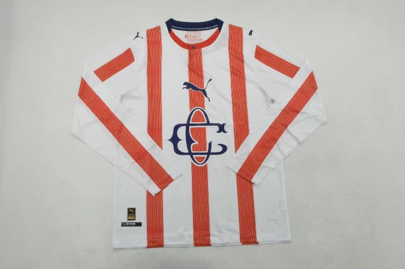 AAA(Thailand) Guadalajara Chivas 26/27 120th Anniversary Long Soccer Jersey(Player)