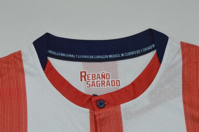AAA(Thailand) Guadalajara Chivas 26/27 120th Anniversary Long Soccer Jersey(Player)