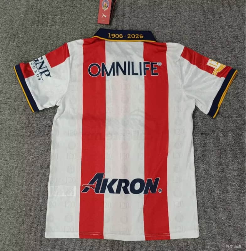 AAA(Thailand) Guadalajara Chivas 26/27 Special 120th Anniversary Soccer Jersey