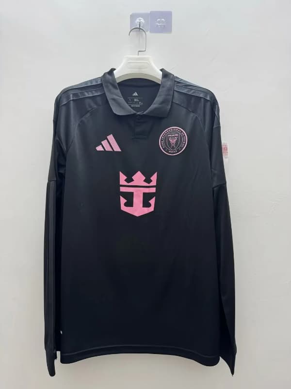 AAA(Thailand) Inter Miami 2026 Away Long Sleeve Soccer Jersey