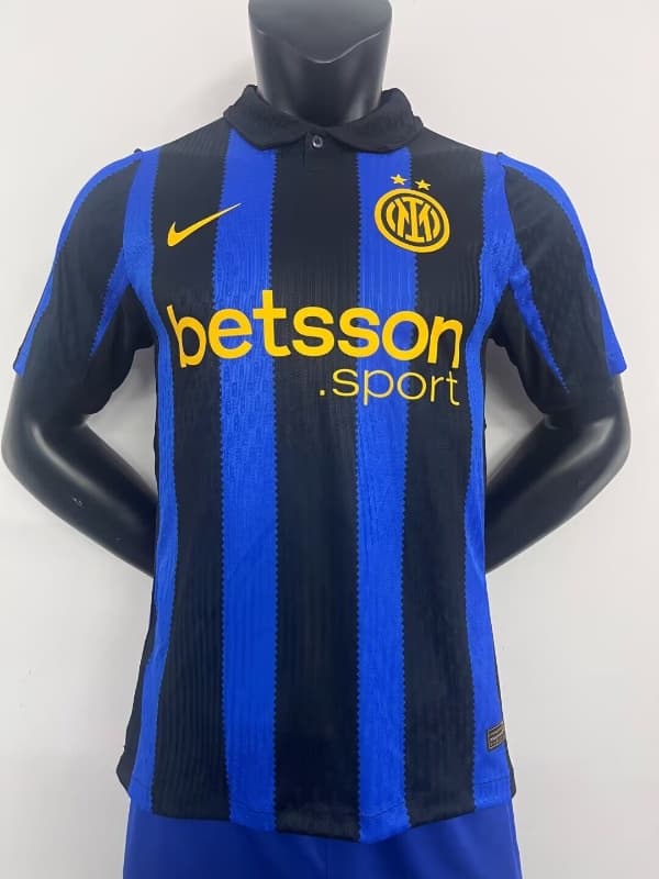 AAA(Thailand) Inter Milan 25/26 Home Soccer Jersey (Player) Leaked AAA(Thailand) Inter Milan 25/26 Home Soccer Jersey (Player) Leaked
