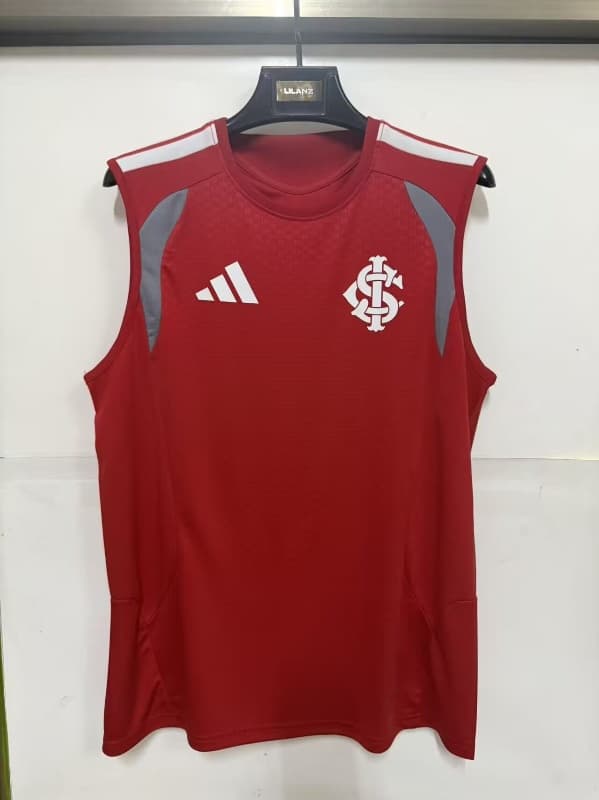 AAA(Thailand) Sport Club Internacional 2026 Training Vest Soccer Jersey AAA(Thailand) Sport Club Internacional 2026 Training Vest Soccer Jersey
