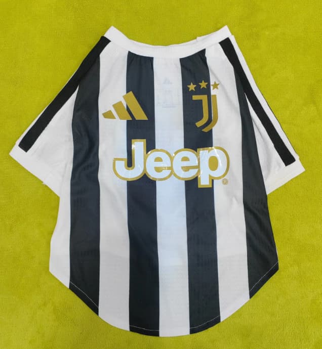 AAA(Thailand) Juventus 26/27 Home Pet Soccer Jersey AAA(Thailand) Juventus 26/27 Home Pet Soccer Jersey