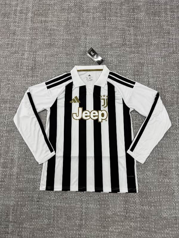 AAA(Thailand) Juventus 26/27 Home Long Sleeve Soccer Jersey (Leaked) AAA(Thailand) Juventus 26/27 Home Long Sleeve Soccer Jersey (Leaked)