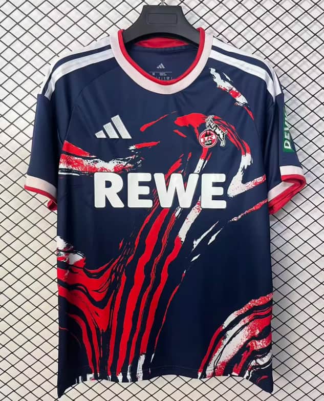 AAA(Thailand) Koln 26/27 Away Soccer Jersey AAA(Thailand) Koln 26/27 Away Soccer Jersey