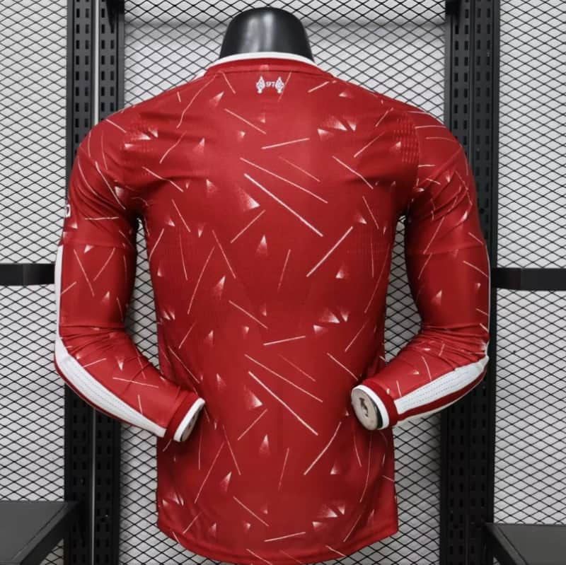 AAA(Thailand) Liverpool 26/27 Home Long Sleeve Soccer Jersey (Player) Leaked