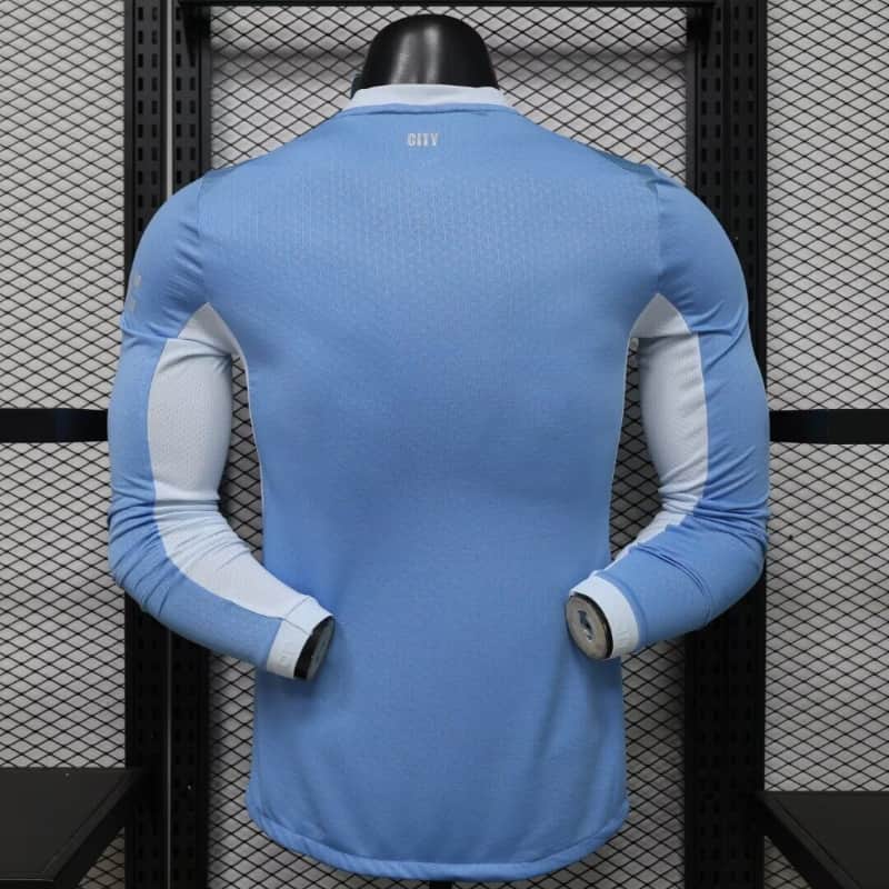 AAA(Thailand) Manchester City 26/27 Home Long Sleeve Soccer Jersey (Player) Leaked