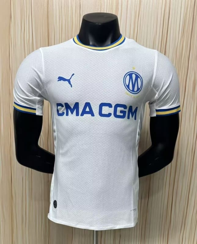 AAA(Thailand) Marseilles 26/27 Home Soccer Jersey (Player) Leaked