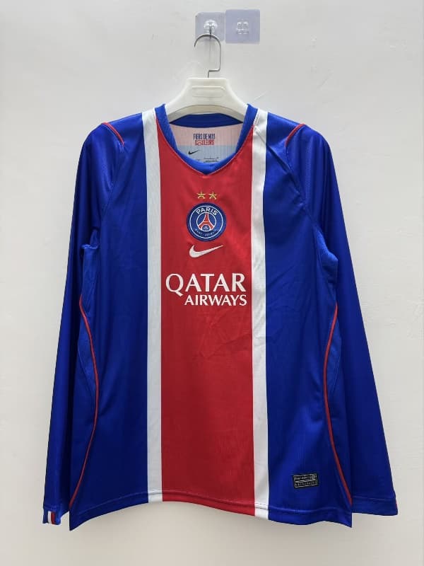 AAA(Thailand) Paris St German 26/27 Home Long Sleeve Soccer Jersey 2 Stars (Leaked) AAA(Thailand) Paris St German 26/27 Home Long Sleeve Soccer Jersey 2 Stars (Leaked)