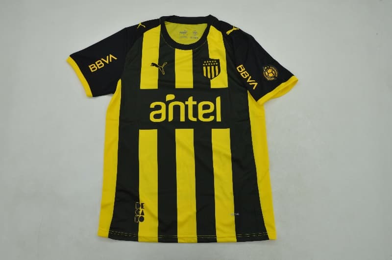 AAA(Thailand) Penarol 2026 Home Soccer Jersey AAA(Thailand) Penarol 2026 Home Soccer Jersey