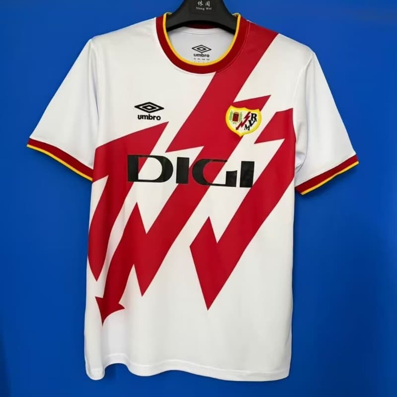 AAA(Thailand) Rayo Vallecano 26/27 Home Soccer Jersey AAA(Thailand) Rayo Vallecano 26/27 Home Soccer Jersey