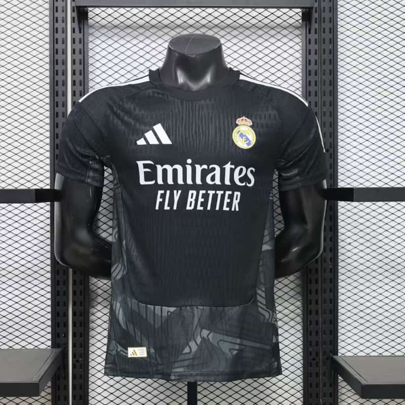 AAA(Thailand) Real Madrid 26/27 Goalkeeper Black Soccer Jersey (Player)