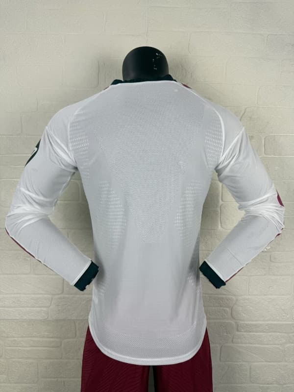 AAA(Thailand) Real Madrid 26/27 Home Long Sleeve Soccer Jersey (Player) Leaked