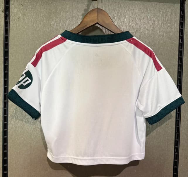 AAA(Thailand) Real Madrid 26/27 Home Women Cropped Soccer Jersey