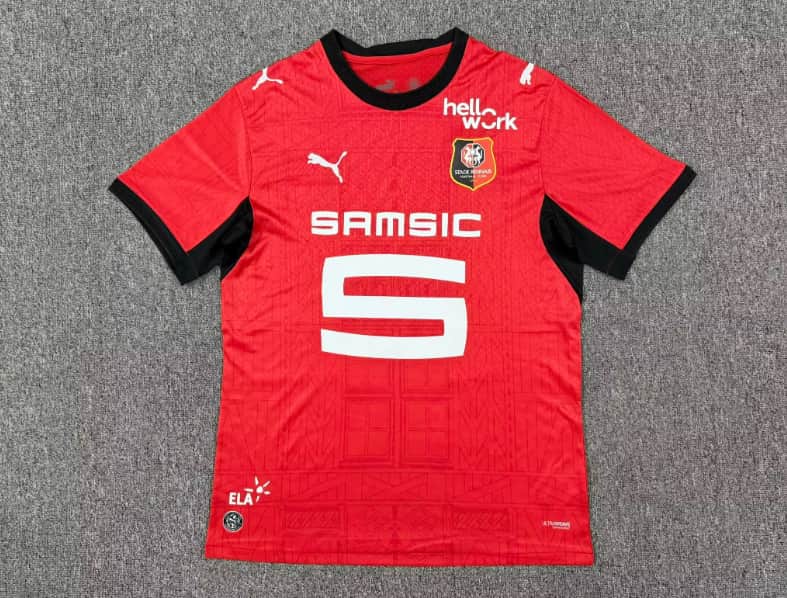 AAA(Thailand) Stade Rennais 26/27 Home Soccer Jersey