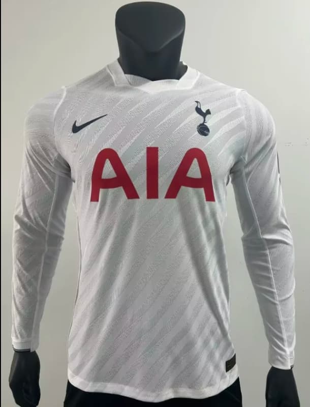 AAA(Thailand) Tottenham Hotspur 26/27 Home Long Sleeve Soccer Jersey (Player) Leaked