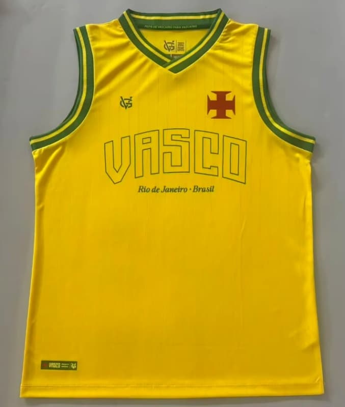 AAA(Thailand) Vasco Da Gama 2026 Training Vest Soccer Jersey 02
