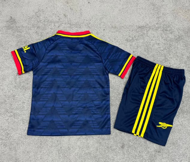 Arsenal 26/27 Kids Away Soccer Jersey And Shorts (Leaked)