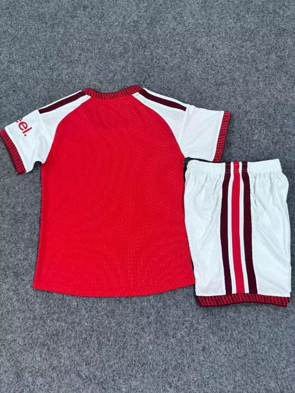 Arsenal 26/27 Kids Home Soccer Jersey And Shorts (Player) Leaked