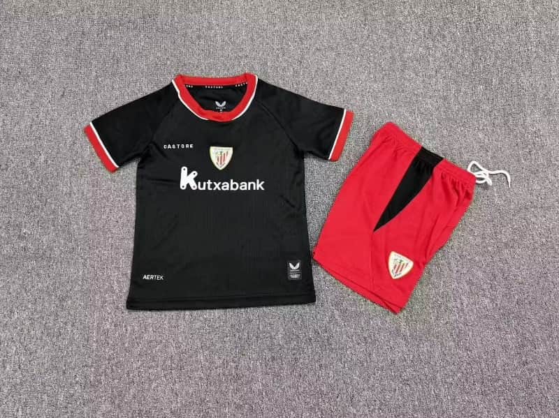 Athletic Bilbao 26/27 Kids Away Soccer Jersey And Shorts