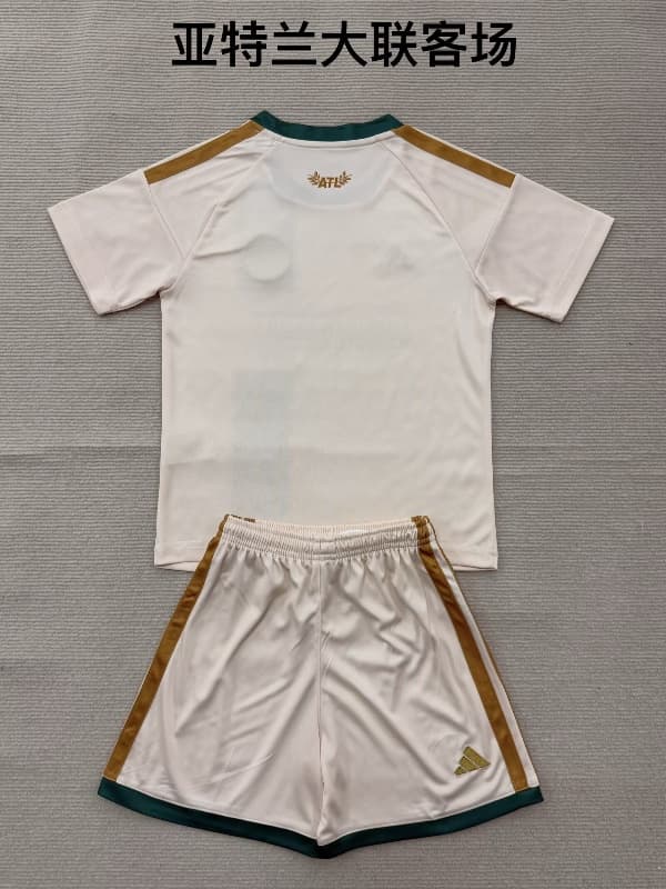 Atlanta United 2026 Kids Away Soccer Jersey And Shorts