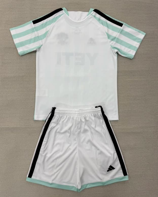 Austin 2026 Kids Away Soccer Jersey And Shorts