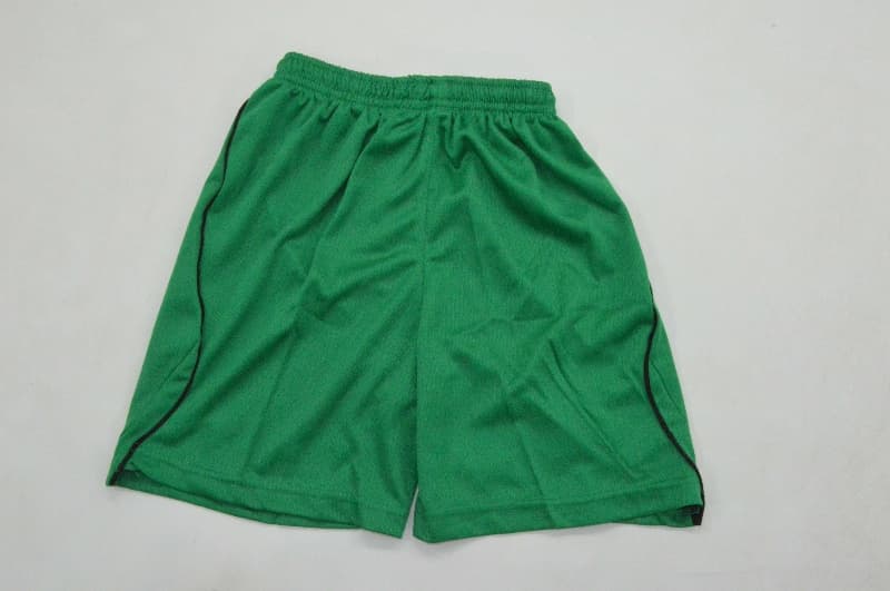 Barcelona 26/27 Kids Goalkeeper Green Soccer Jersey And Shorts