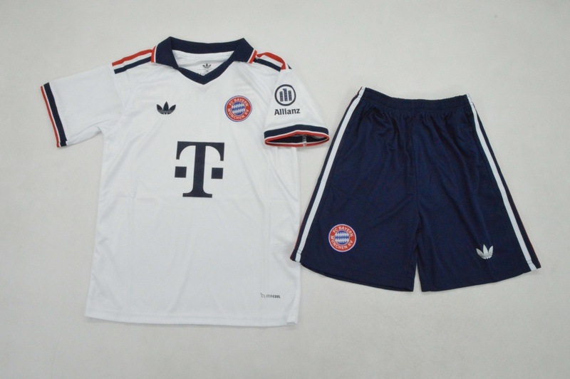 Bayern Munich 26/27 Kids Away Soccer Jersey And Shorts Bayern Munich 26/27 Kids Away Soccer Jersey And Shorts