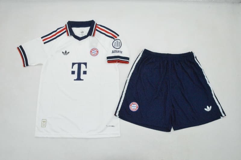 Bayern Munich 26/27 Kids Away Soccer Jersey And Shorts (Player) Bayern Munich 26/27 Kids Away Soccer Jersey And Shorts (Player)