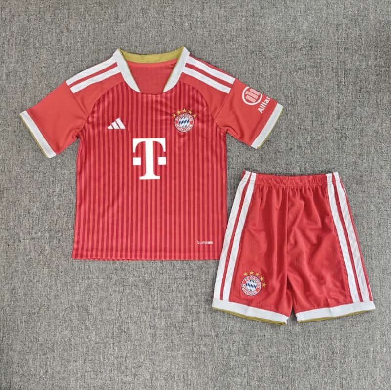 Bayern Munich 26/27 Kids Home Soccer Jersey And Shorts (Leaked) Bayern Munich 26/27 Kids Home Soccer Jersey And Shorts (Leaked)