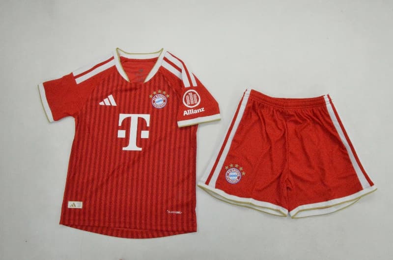 Bayern Munich 26/27 Kids Home Soccer Jersey And Shorts (Player) Bayern Munich 26/27 Kids Home Soccer Jersey And Shorts (Player)