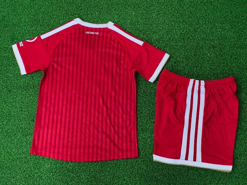 Bayern Munich 26/27 Kids Home Soccer Jersey And Shorts (Player) Leaked