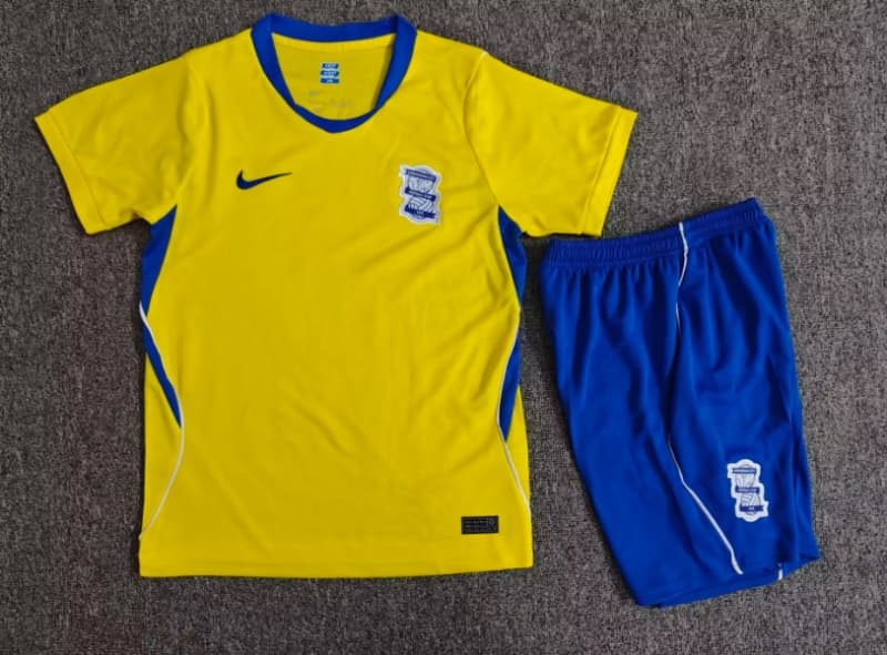 Birmingham City 26/27 Kids Away Soccer Jersey And Shorts Birmingham City 26/27 Kids Away Soccer Jersey And Shorts