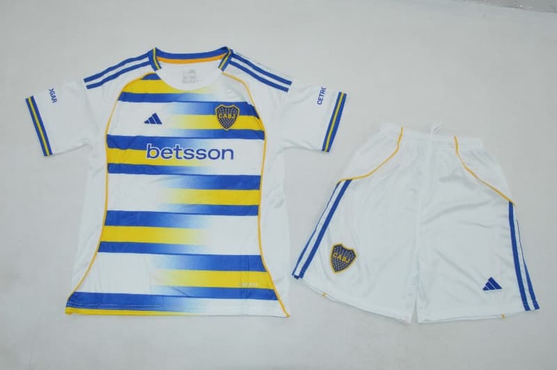 Boca Juniors 26/27 Kids Third Soccer Jersey And Shorts