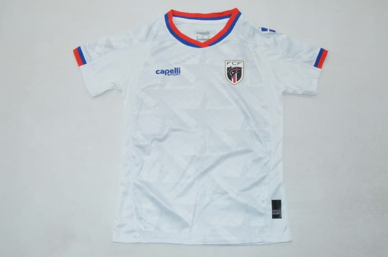 Cape Verde 2026 Kids World Cup Away Soccer Jersey And Shorts