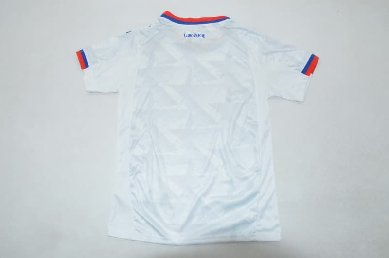 Cape Verde 2026 Kids World Cup Away Soccer Jersey And Shorts