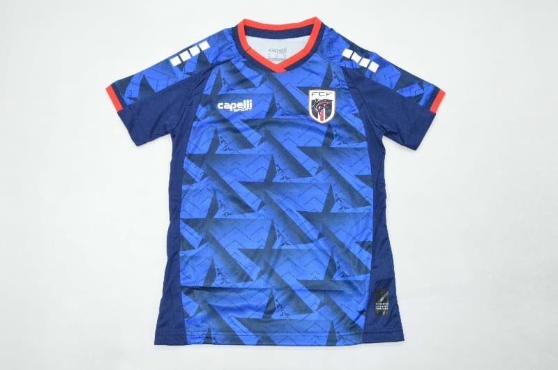 Cape Verde 2026 Kids World Cup Home Soccer Jersey And Shorts
