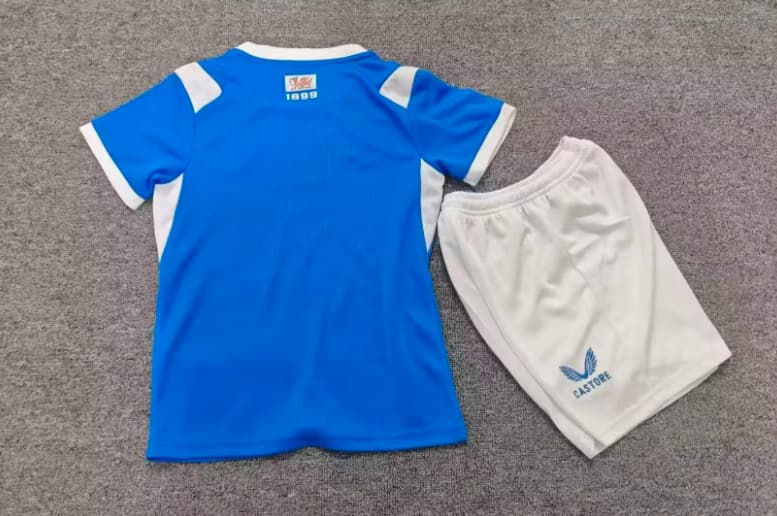 Cardiff City 26/27 Kids Home Soccer Jersey And Shorts