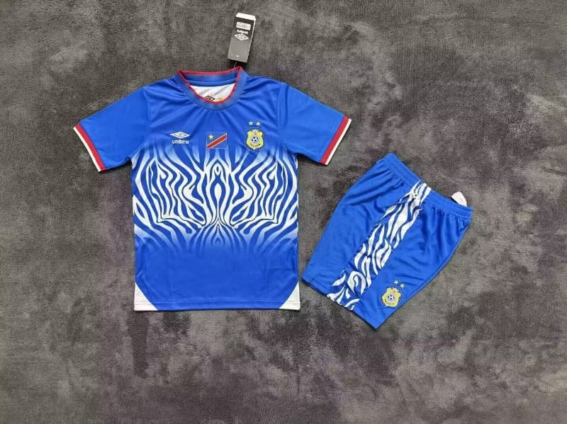 Congo 2026 Kids World Cup Home Soccer Jersey And Shorts