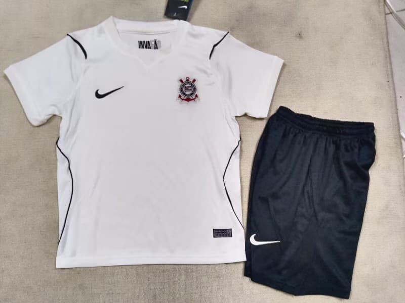 Corinthians 2026 Kids Home Soccer Jersey And Shorts Corinthians 2026 Kids Home Soccer Jersey And Shorts