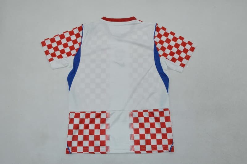 Croatia 2026 Kids World Cup Home Soccer Jersey And Shorts