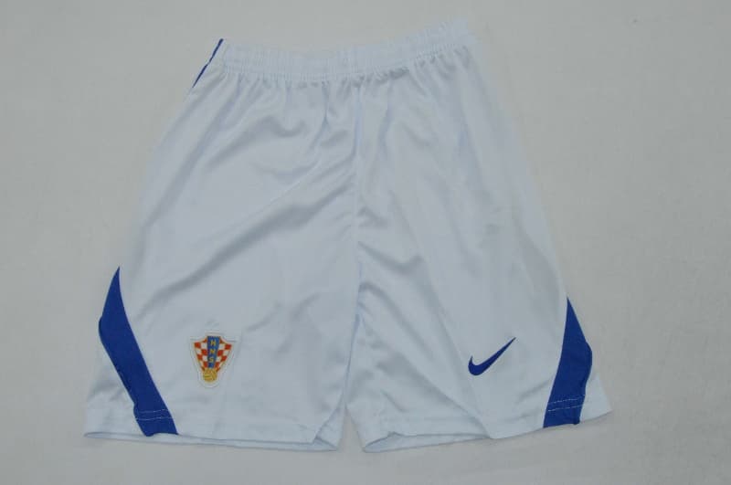 Croatia 2026 Kids World Cup Home Soccer Jersey And Shorts