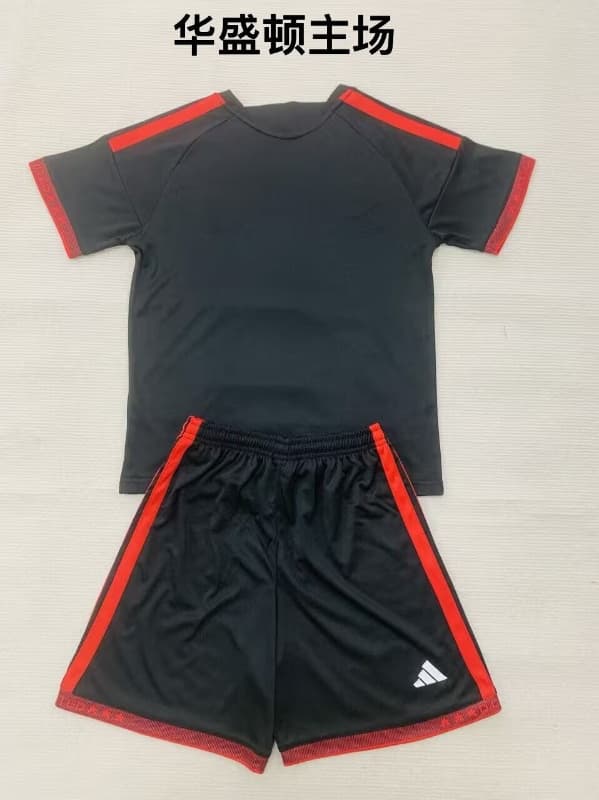 DC United 2026 Kids Home Soccer Jersey And Shorts