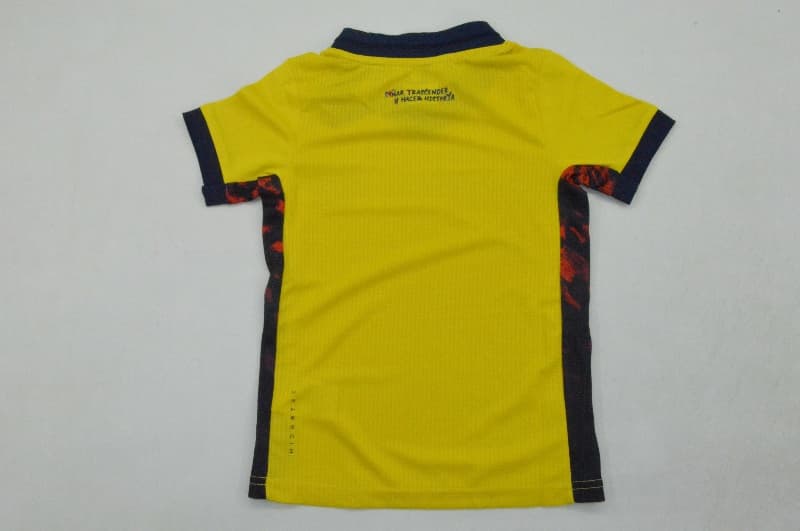 Ecuador 2026 Kids Home Soccer Jersey And Shorts