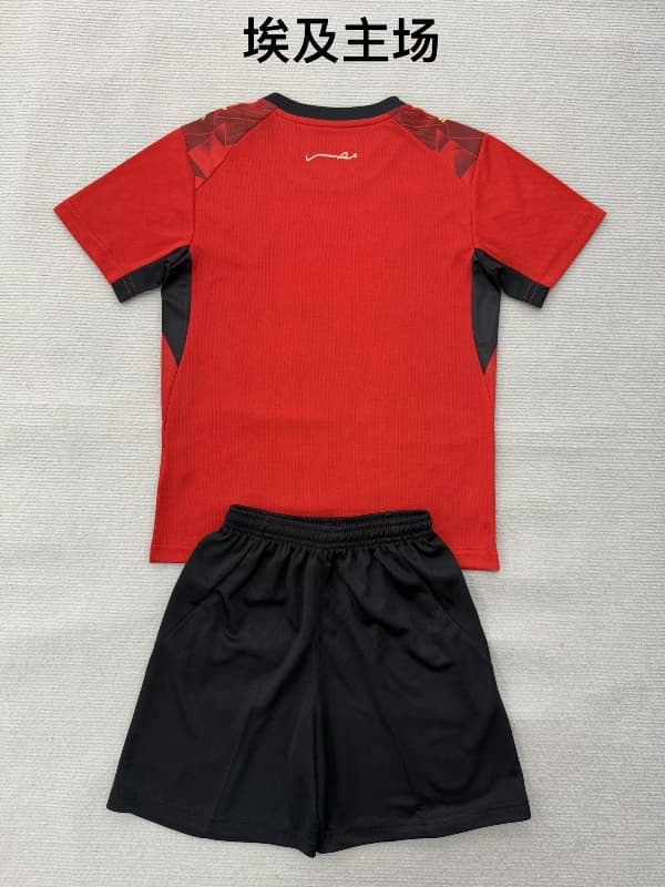 Egypt 2026 Kids World Cup Home Soccer Jersey And Shorts