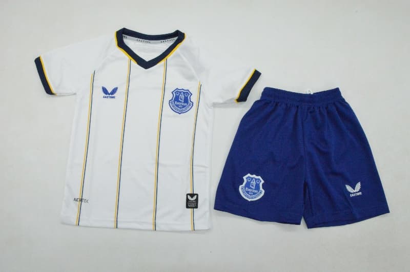 Everton 26/27 Kids Away Soccer Jersey And Shorts Everton 26/27 Kids Away Soccer Jersey And Shorts