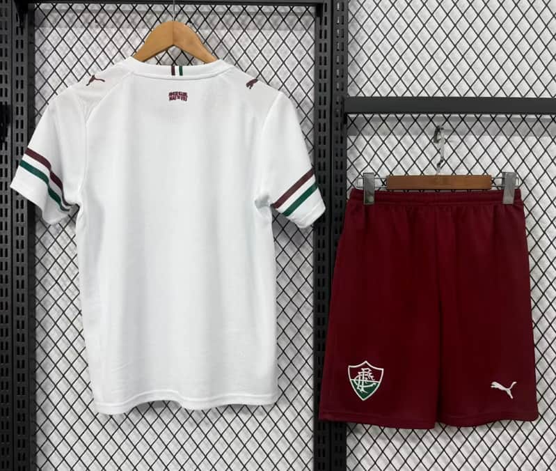 Fluminense 2026 Kids Away Soccer Jersey And Shorts