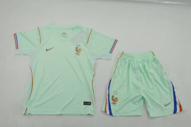 France 2026 Kids World Cup Away Soccer Jersey And Shorts