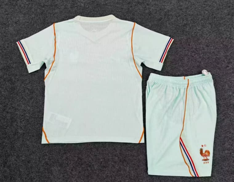 France 2026 Kids World Cup Away Soccer Jersey And Shorts (Player)