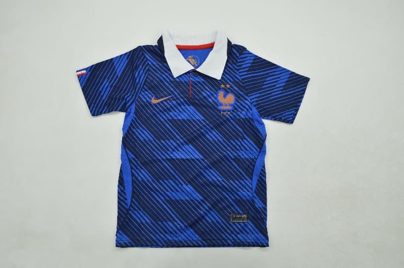 France 2026 Kids World Cup Home Soccer Jersey And Shorts